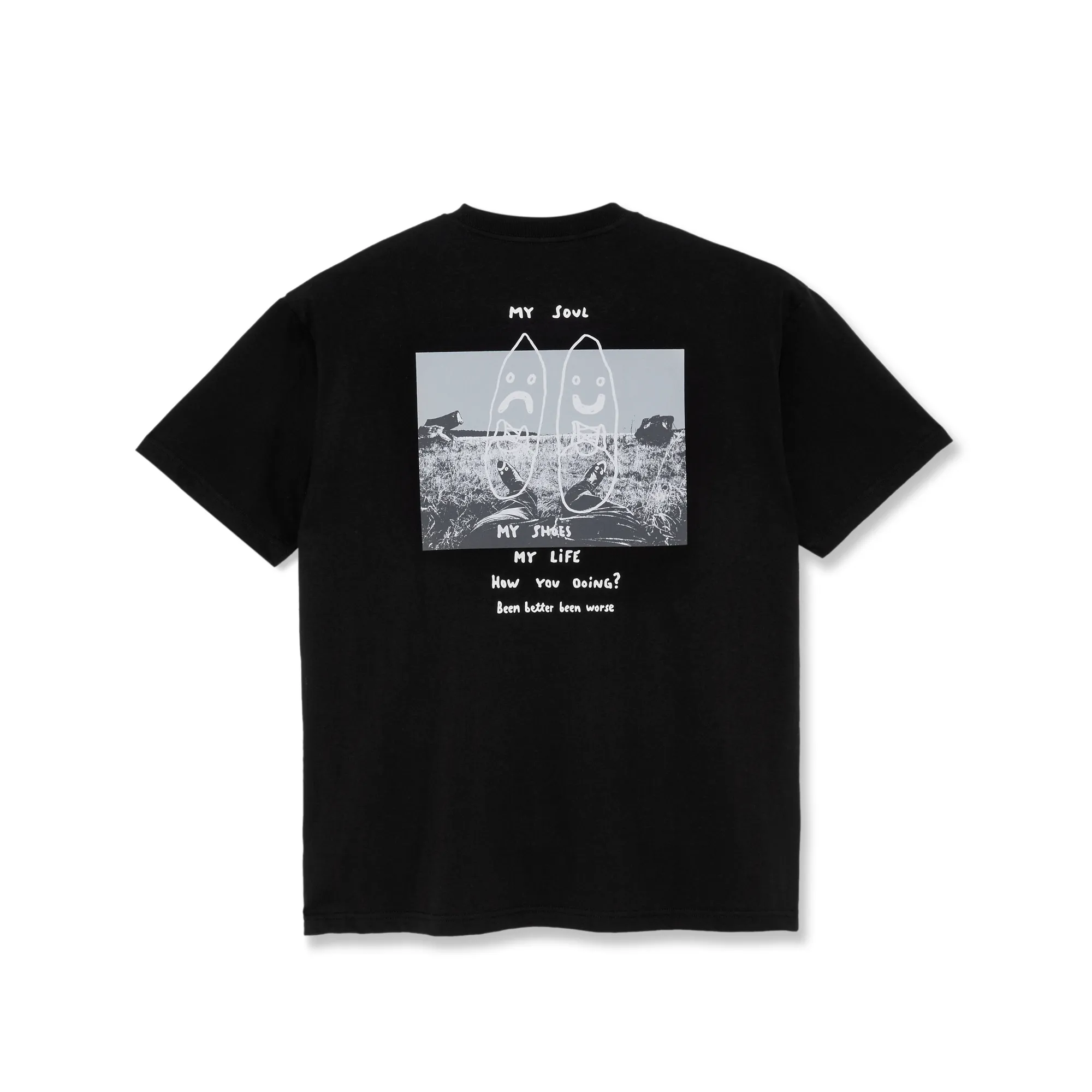 Polar Skate Co. Struggle Tee Black