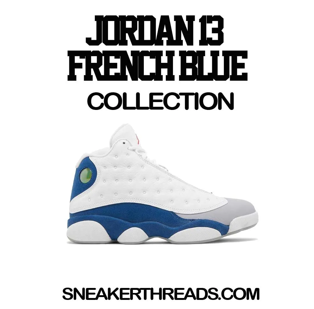 Retro 13 French Blue Shirt - My Life - Grey