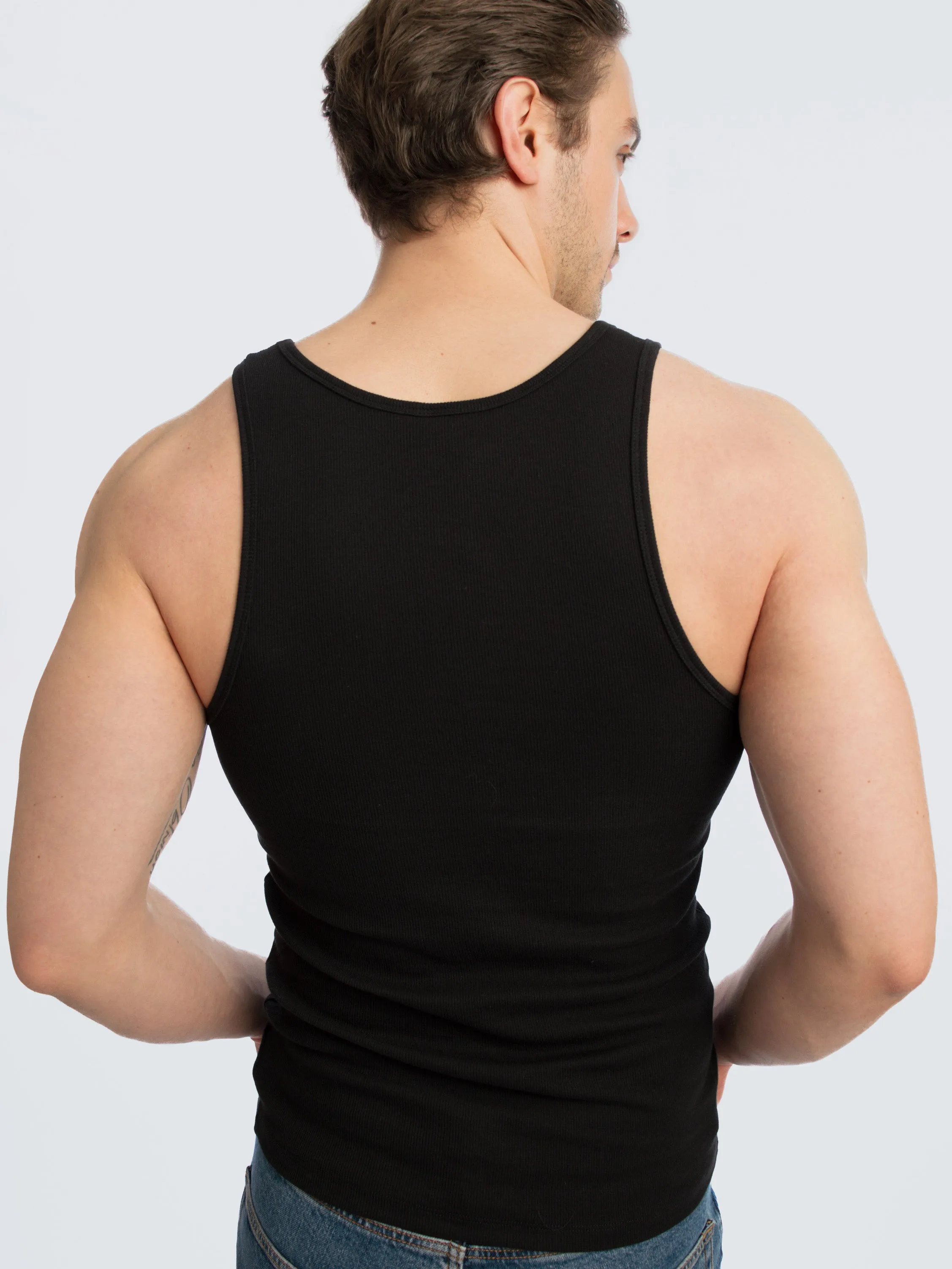 Ribbed tank top 2-pack