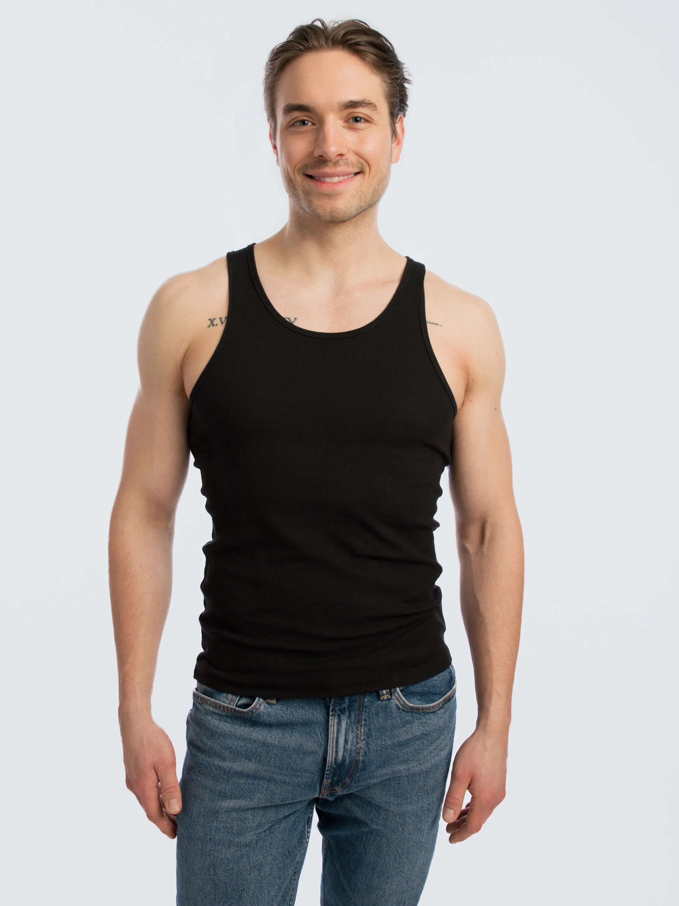 Ribbed tank top 2-pack