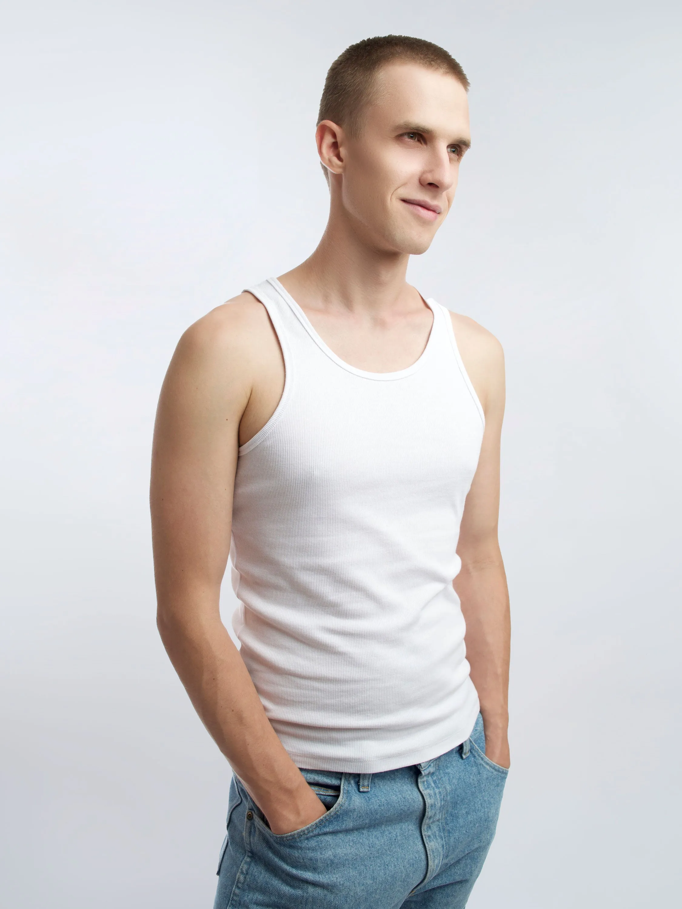 Ribbed tank top 2-pack