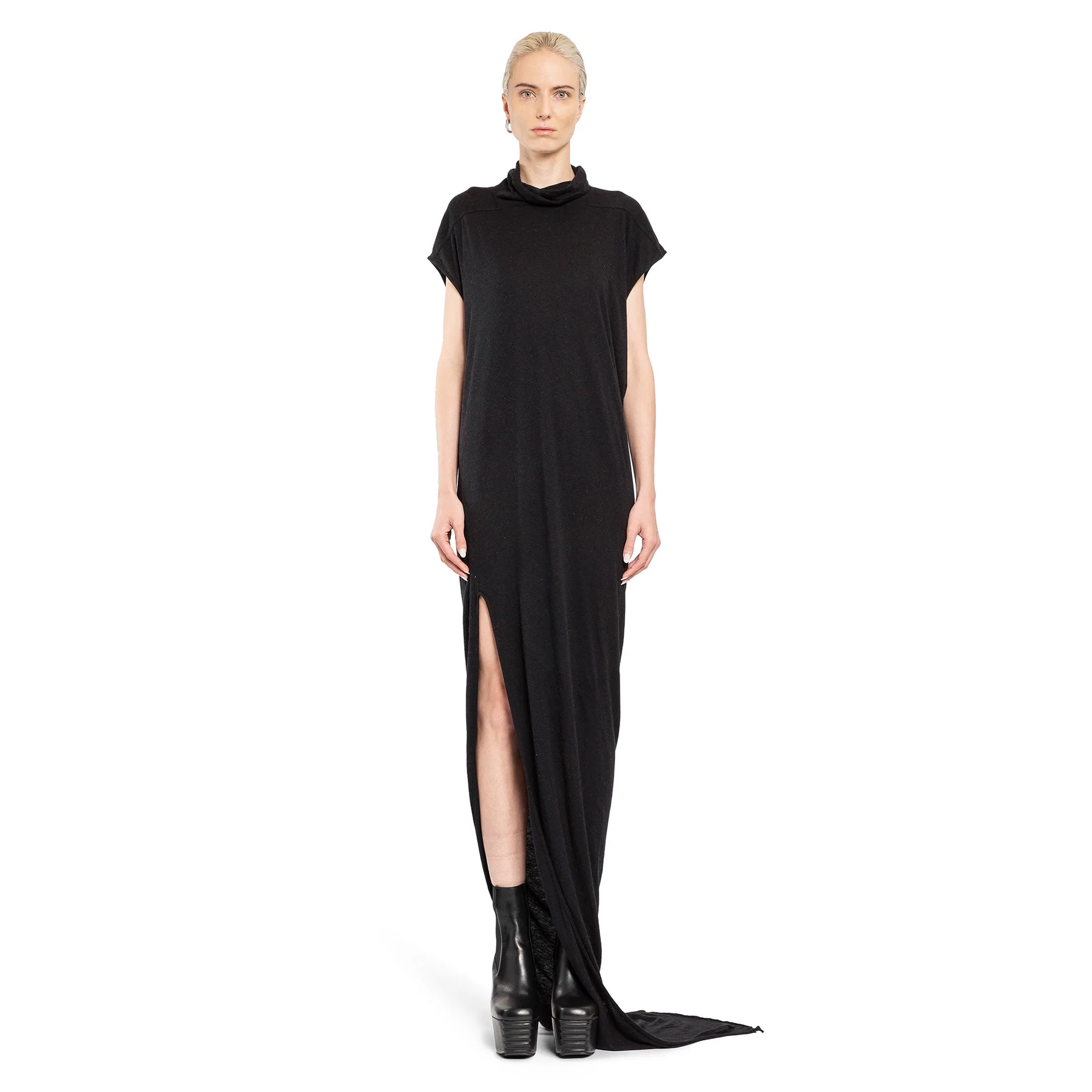 RICK OWENS WOMAN BLACK DRESSES