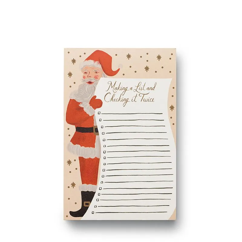 RIFLE PAPER CO | Santa's List Notepad