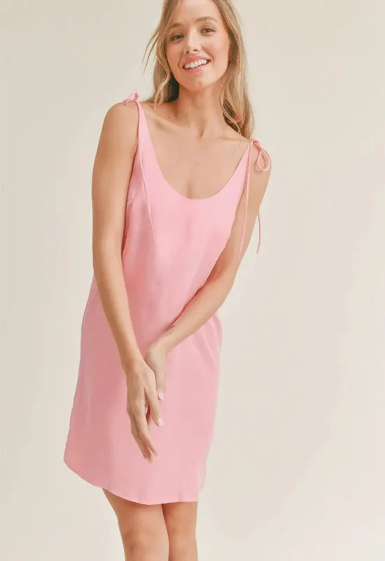 Sadie & Sage - Bella Mini Dress Pink