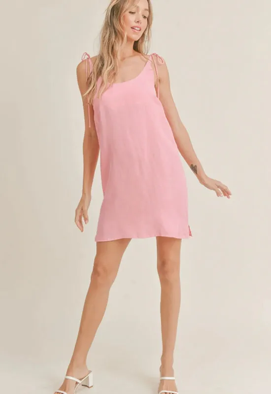 Sadie & Sage - Bella Mini Dress Pink