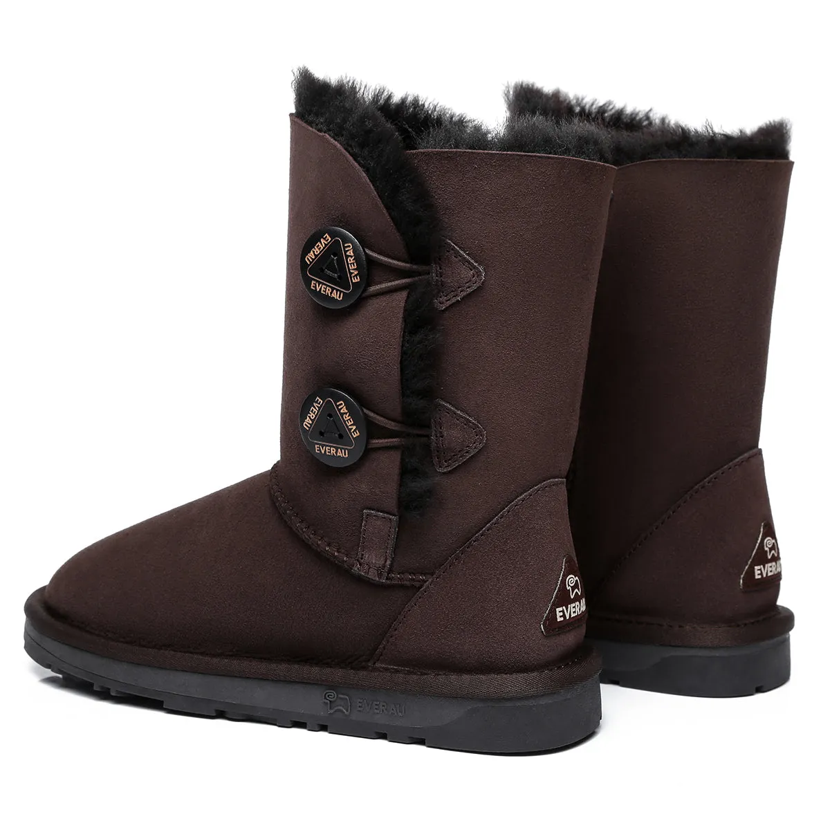 Short Twin Button Women UGG Boots