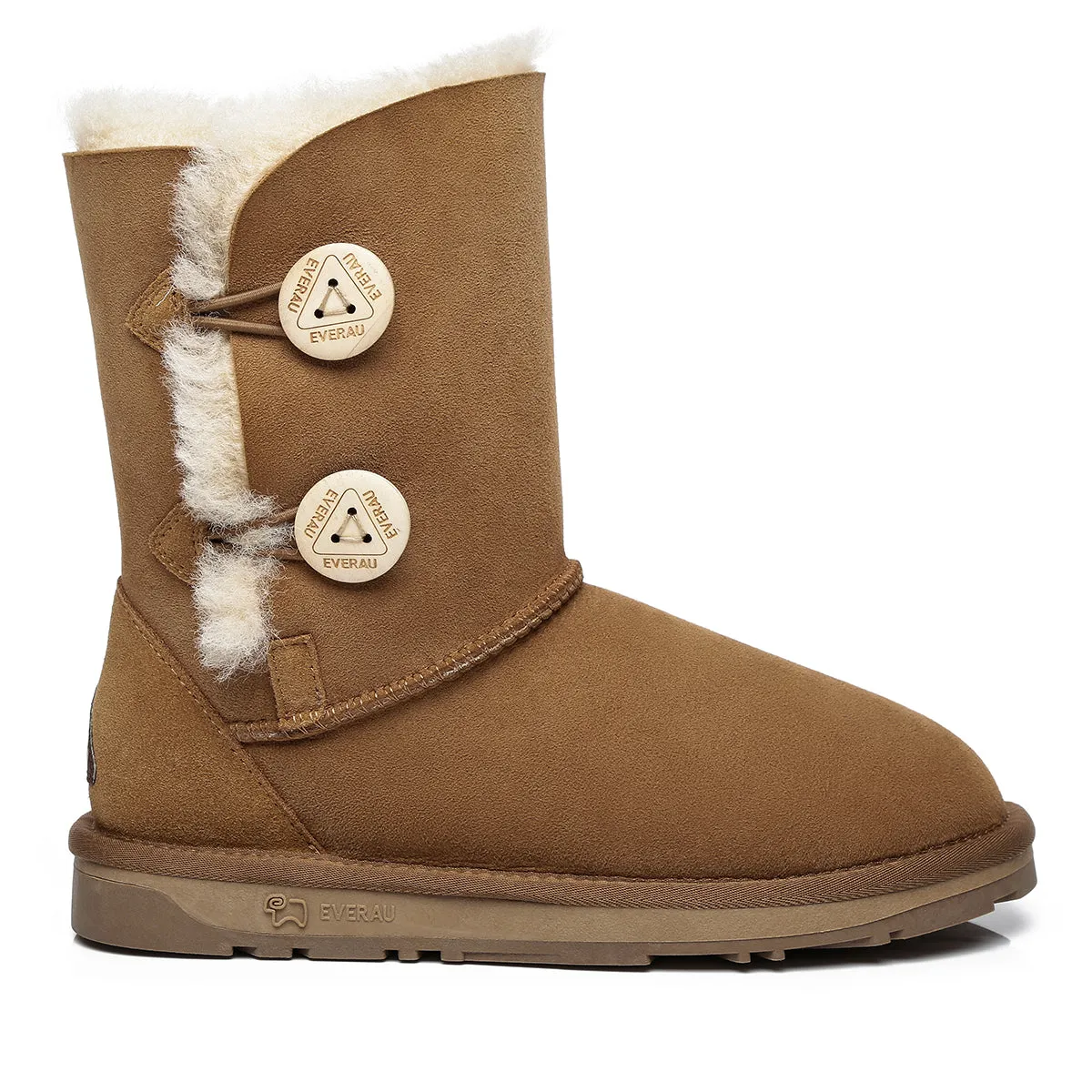 Short Twin Button Women UGG Boots