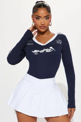 Superstar Athlete Top - Navy