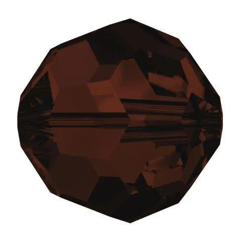 Swarovski 8mm Round - Mocca (10 Pack)