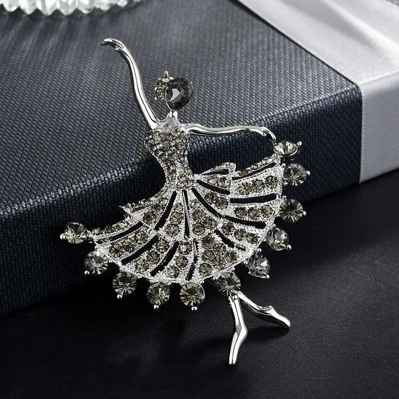 The Antonia Ballerina Brooch