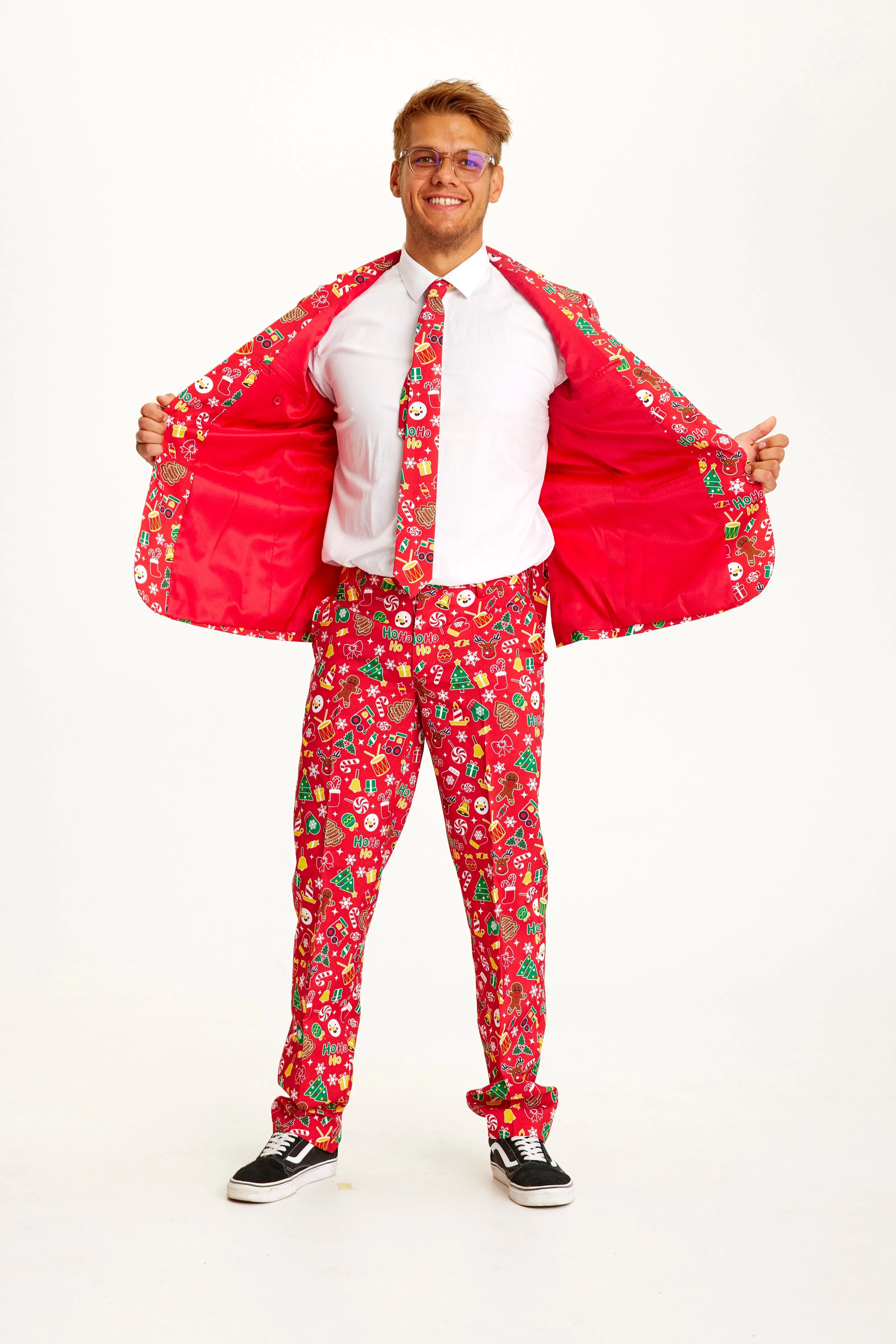 The Awesome Christmas Suit Rød