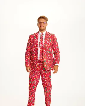 The Awesome Christmas Suit Rød