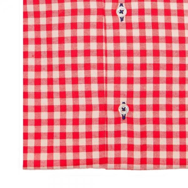 The Gingham Dress Shirt | Red