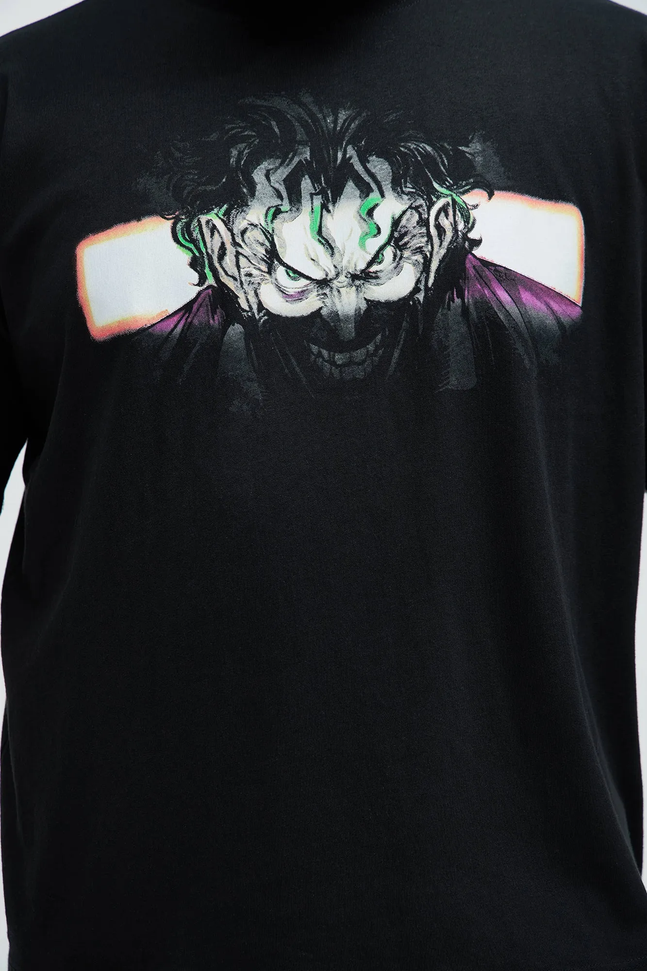 The Joker I See You Oversize Short Sleeve Tee - Black