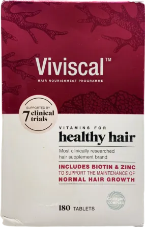 viviscal Hair Growth Vitamins For Women 180 tablets