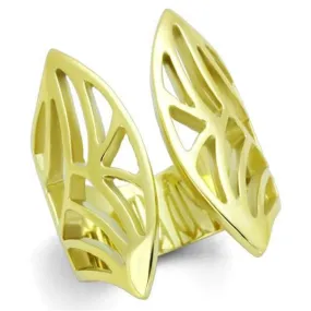 WildKlass Stainless Steel Ring IP Gold Women