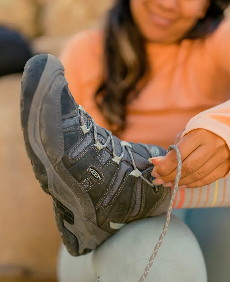 Women's Circadia Waterproof Boot Wide  |  Steel Grey/Cloud Blue