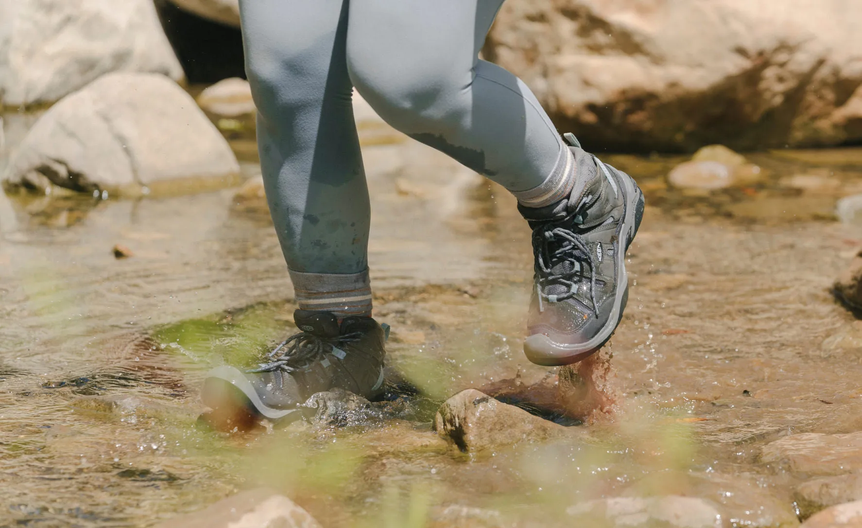 Women's Circadia Waterproof Boot Wide  |  Steel Grey/Cloud Blue