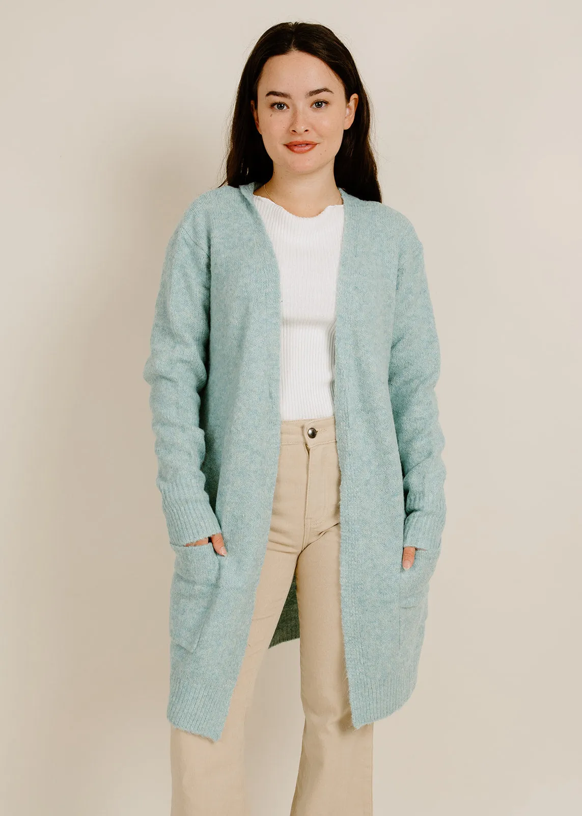 Wren Cardigan - Sky