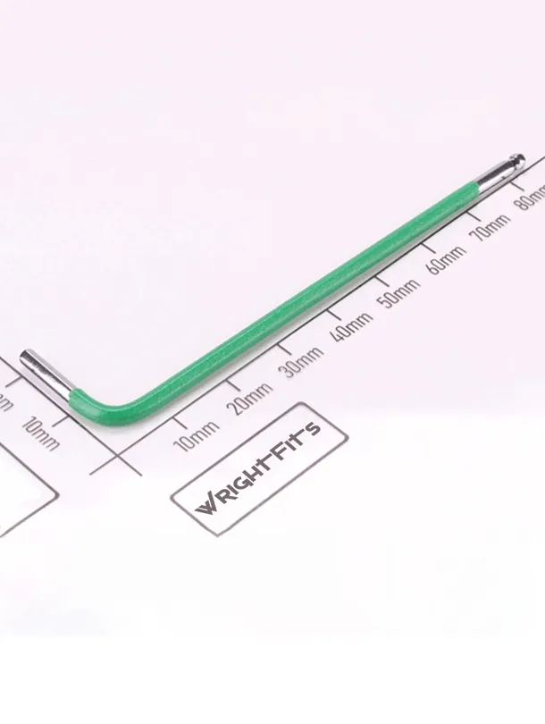 WrightFits Ball-End Hex Key Set Metric and Imperial