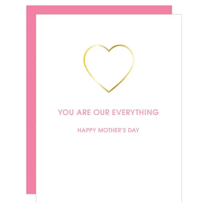 You Are Our Everything Mother's Day Paper Clip Greeting Card